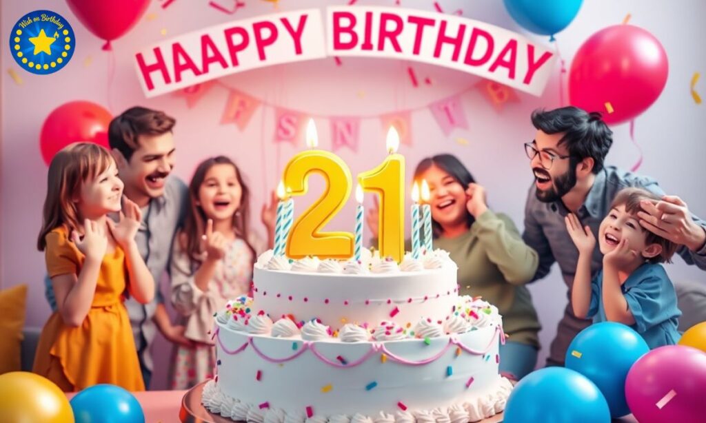 21st Birthday Wishes for Son on Wishonbirthday