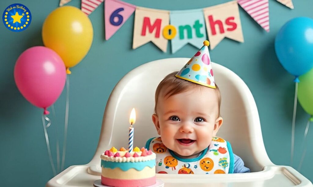 6-Month Birthday Wishes for Baby Boy