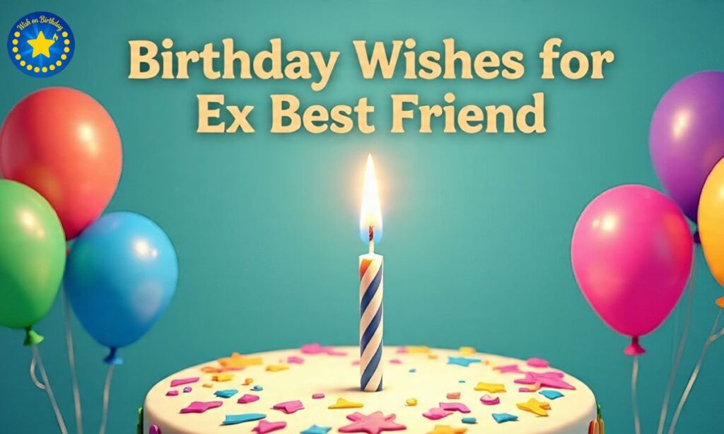 Birthday Wishes for Ex Best Friend on Wishonbirthday