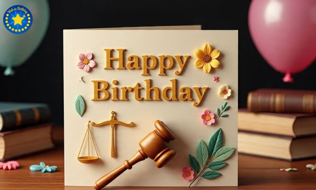 Birthday Wishes for Your Lawyer Friend