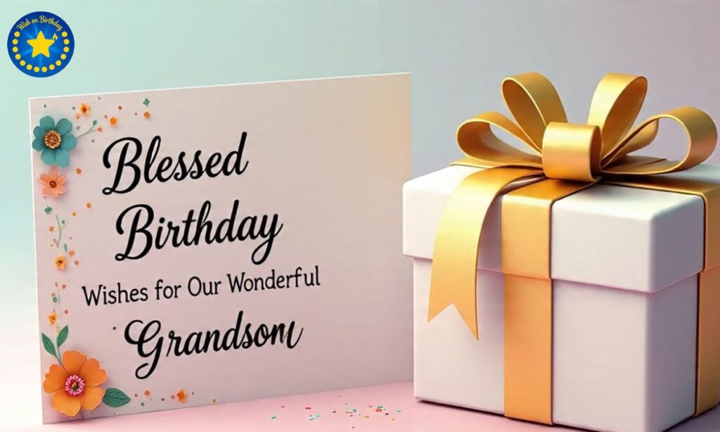 Blessed Birthday Wishes for Our Wonderful Grandson