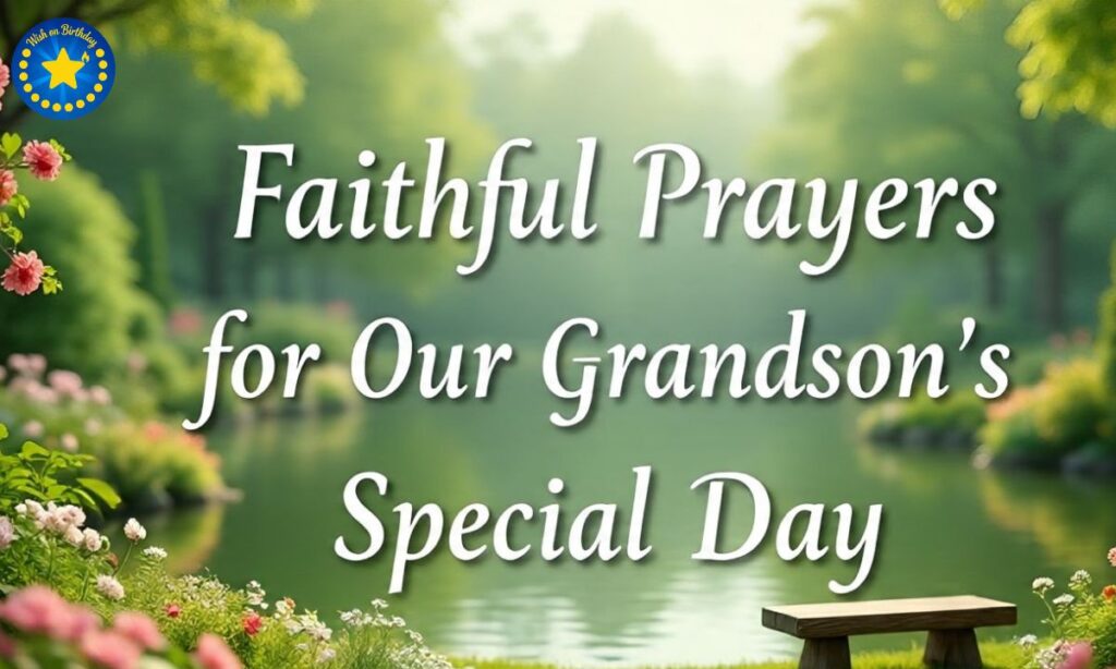 Faithful Prayers for Our Grandson’s Special Day