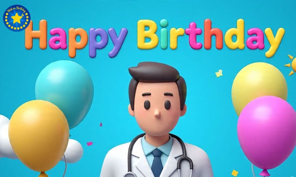 Funny Birthday Wishes to Lighten a Doctor’s Day