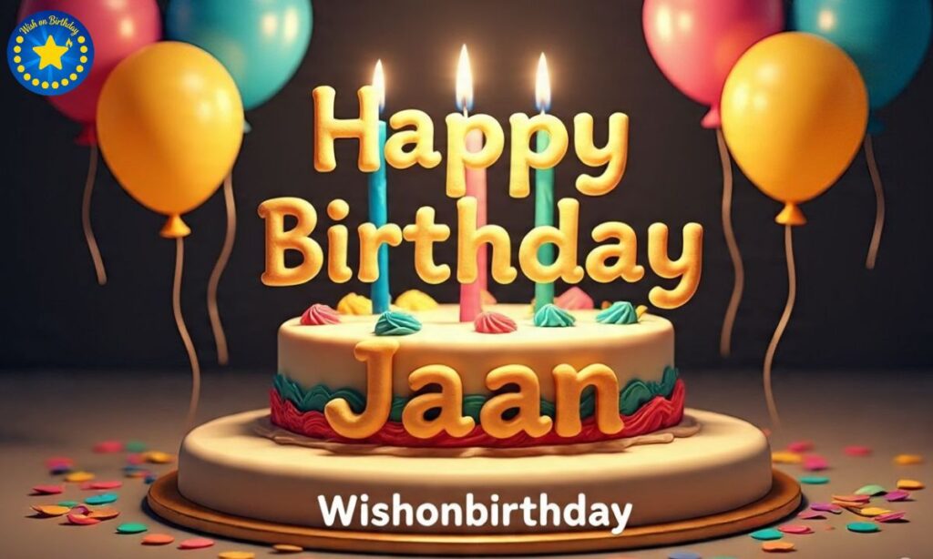 Happy Birthday Jaan Wishes on Wishonbirthday