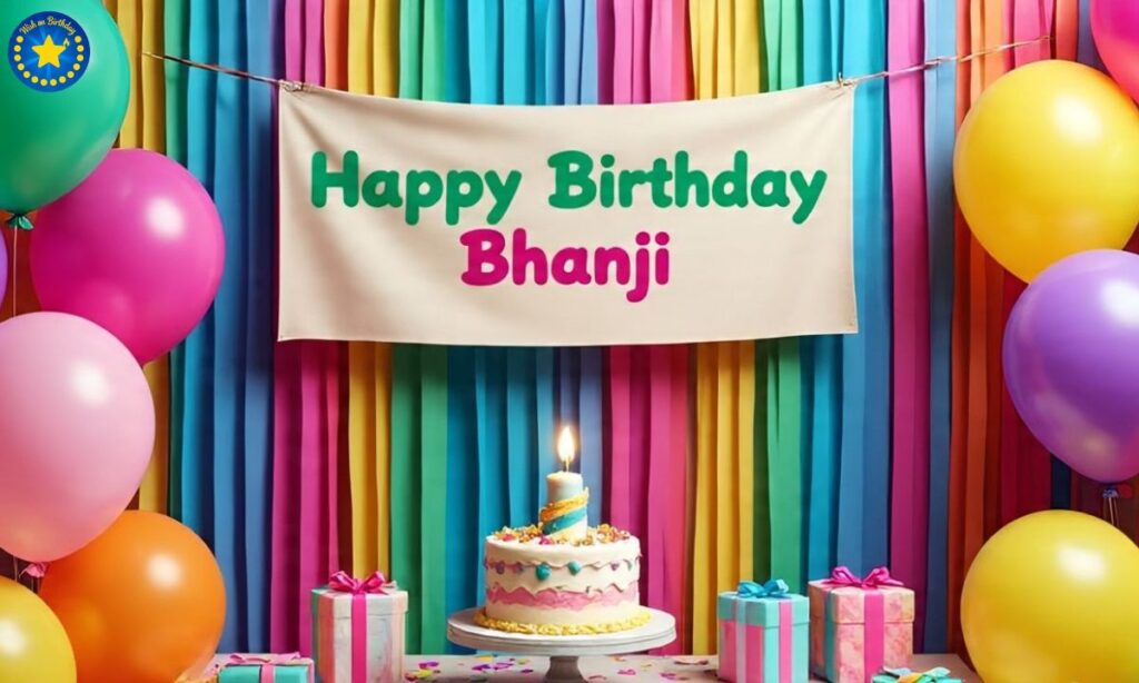 Humorous Lively Birthday wishes for Bhanji
