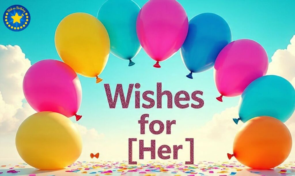 Personalize Wishes With Her Name 