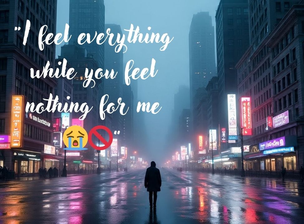 Emotional One-sided Love Captions