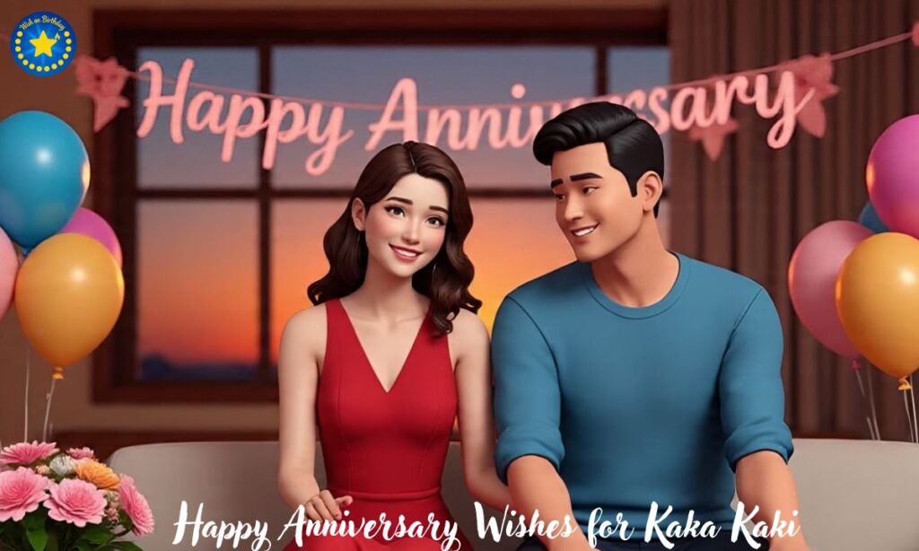 Happy Anniversary Wishes for Kaka Kaki