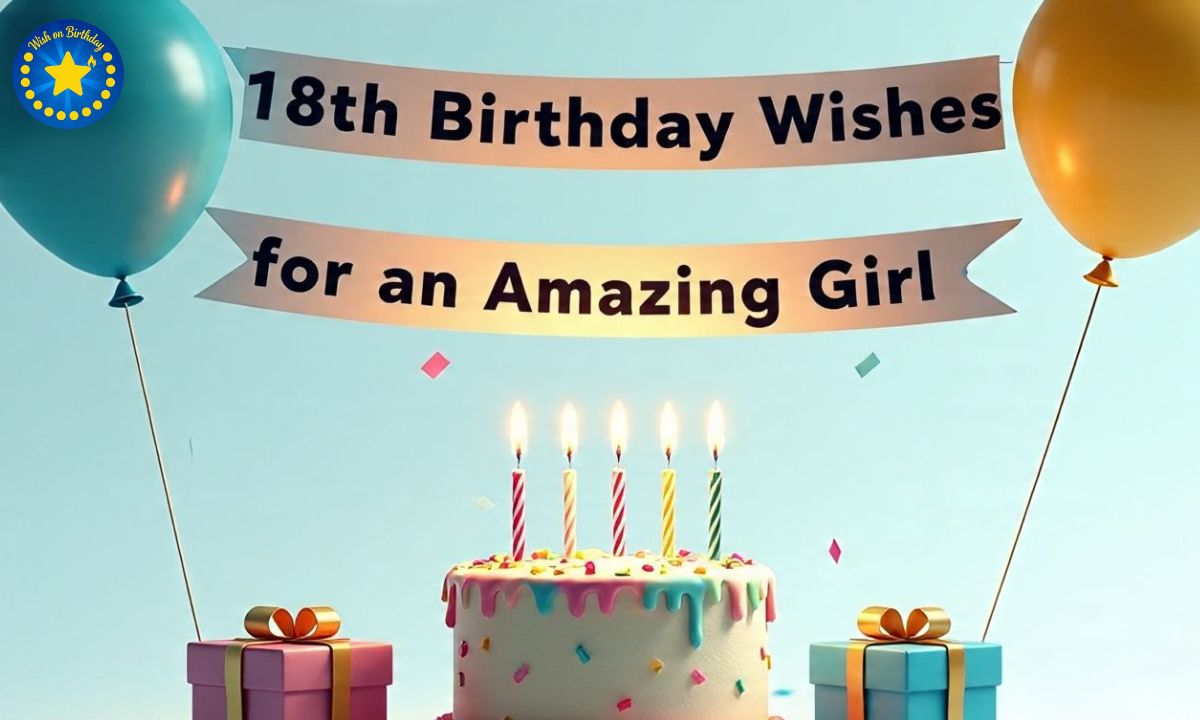 220+ Powerful 18th Birthday Wishes for an Amazing Girl
