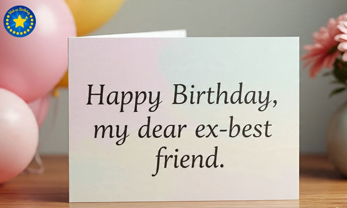 300+ Inspiring Birthday Wishes for Ex Best Friend
