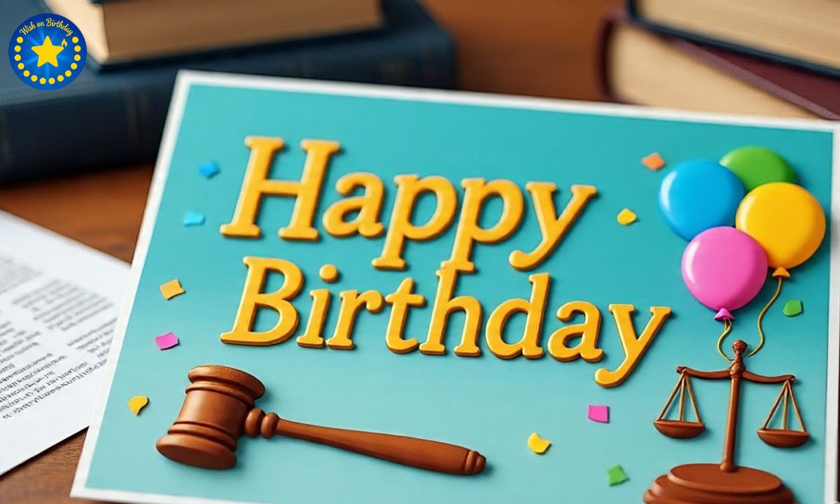 360 Creative Birthday Wishes for Lawyer