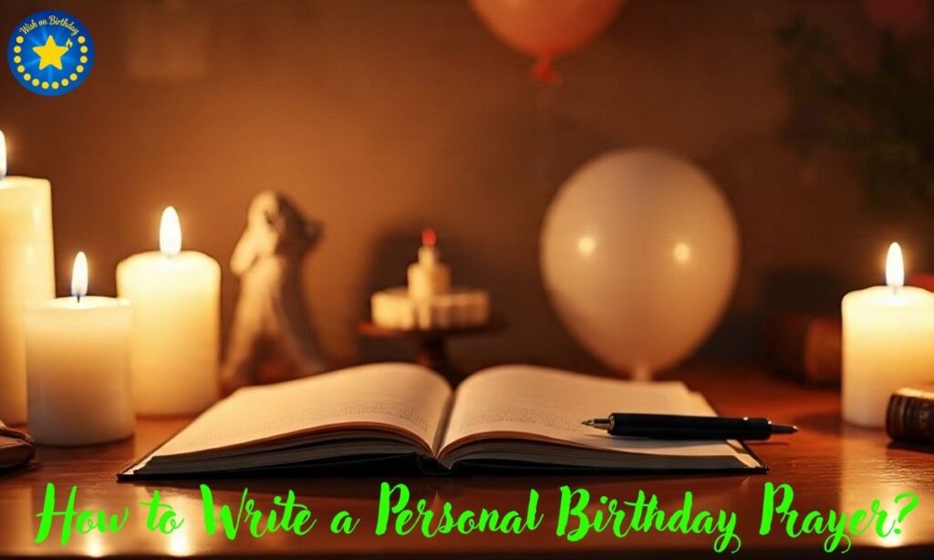 How to Write a Personal Birthday Prayer?