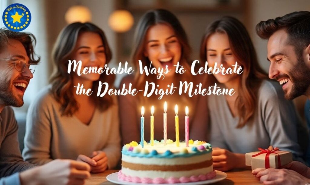 Memorable Ways to Celebrate the Double-Digit Milestone